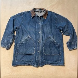 Woolrich women’s denim jacket— XL